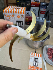 Imported Kolax Electric Meat Chopper 5L With 6Blades 3 Speeds Level