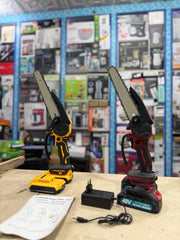Rechargeable chainsaw 48v 2 buttery
