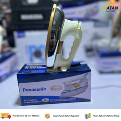 Panasonic 1000W Dry Iron – Non-Stick Soleplate | Japanese Quality | 6 Temperature Settings