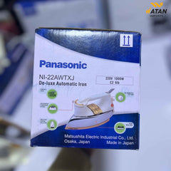 Panasonic 1000W Dry Iron – Non-Stick Soleplate | Japanese Quality | 6 Temperature Settings