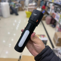 Coba LED Aluminum Alloy Flashlight Torch CB-7703