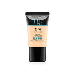 Maybelline New York Fit Me Matte + Poreless Liquid Foundation - 128 Warm Nude 18ml
