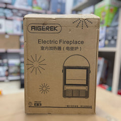 Aigerek 3D Fireplace Electric Heater