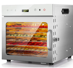 Premium stainless steel food dehydrator _10 Trays