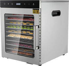 Premium stainless steel food dehydrator _10 Trays