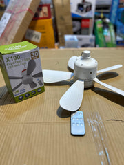 Rechargeable Fan & Light – Portable Cooling & Lighting Solution