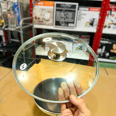 Laser Stainless Steel HoneyComb Wok/Pan 30cm